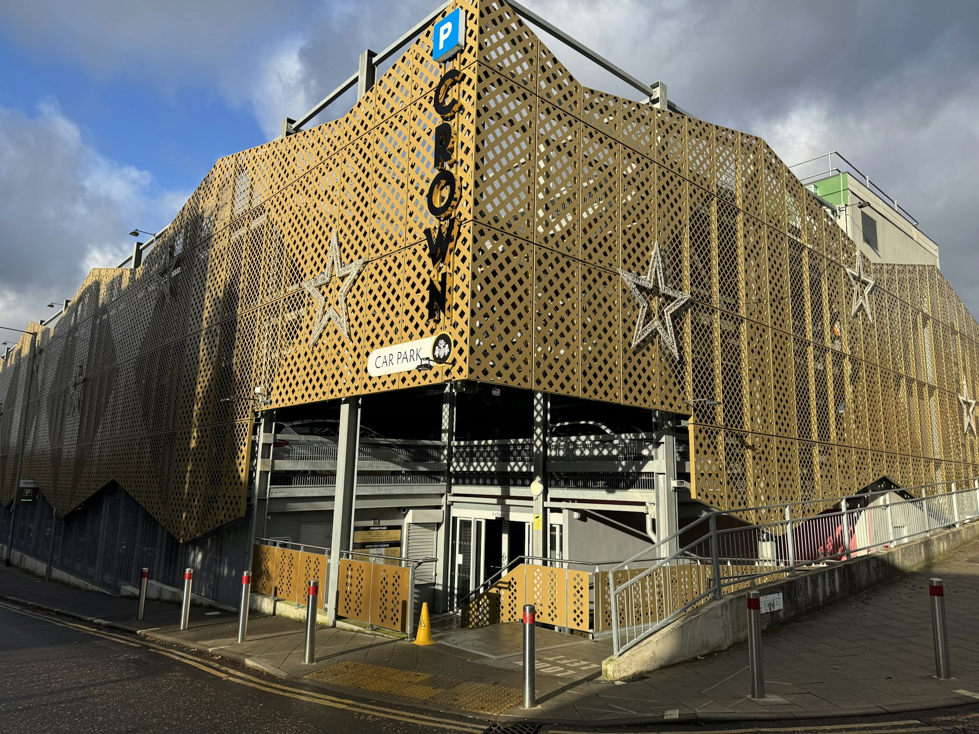 Crown Car Park in Ipswich